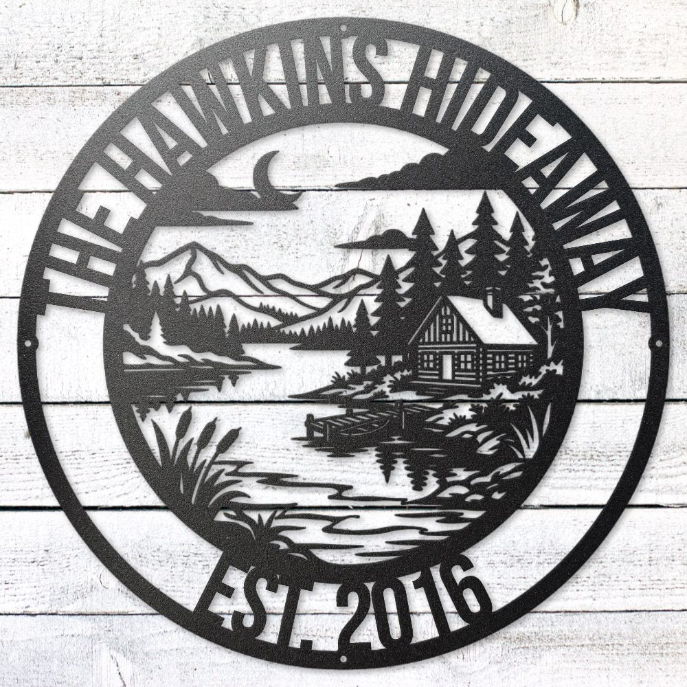 Wilderness Life Metal Signs | Outdoor Steel Wall Art | Made in USA